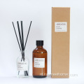 Eco-vriendelijke wierook aroma riet diffuser in glazen fles